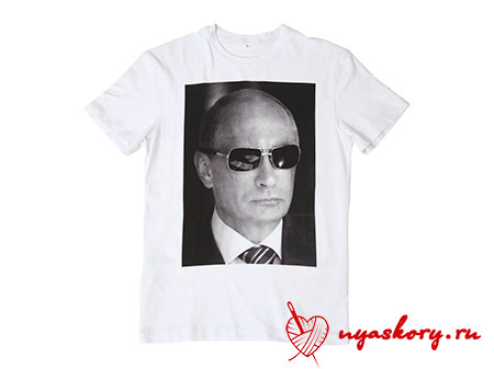 T-shirt com Putin