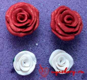 Earrings "Roses"
