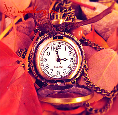 Autumn clock