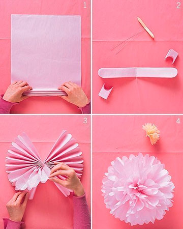 Как сделать красивый бант из бумаги на подарок