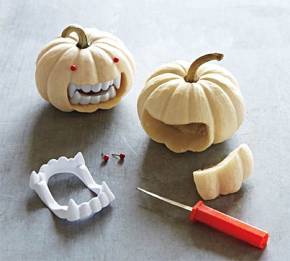 25 ideias sobre, como fazer uma abóbora legal para o halloween