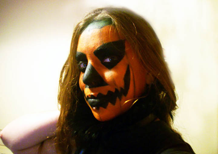 2 Tykva - Лицо вампира на хэллоуин для мальчиков