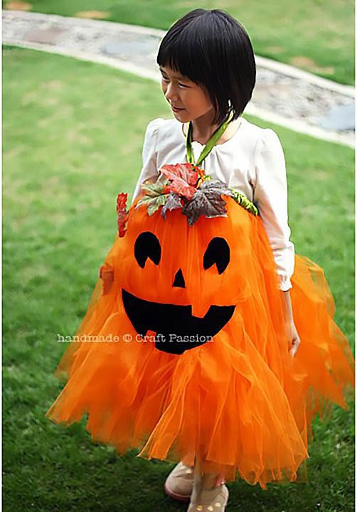 Идеальный костюм тыквы на предстоящий Хэллоуин