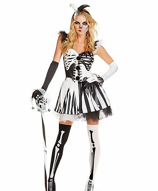 5 способов сделать костюм скелета на Хэллоуин