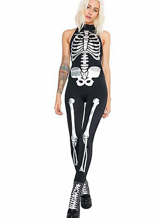 5 como fazer uma fantasia de esqueleto para o halloween
