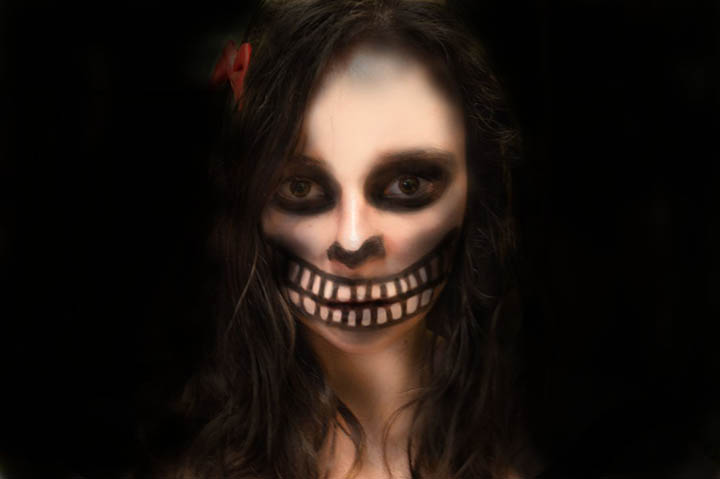 Интересные способы сделать красивый макияж на Хэллоуин
