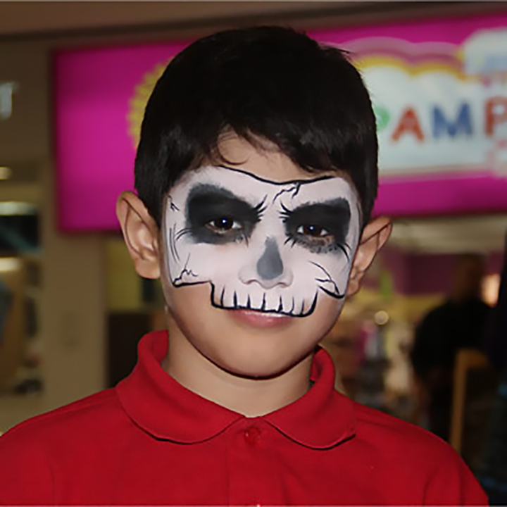 Pinturas faciais assustadoras e impressionantes de Halloween