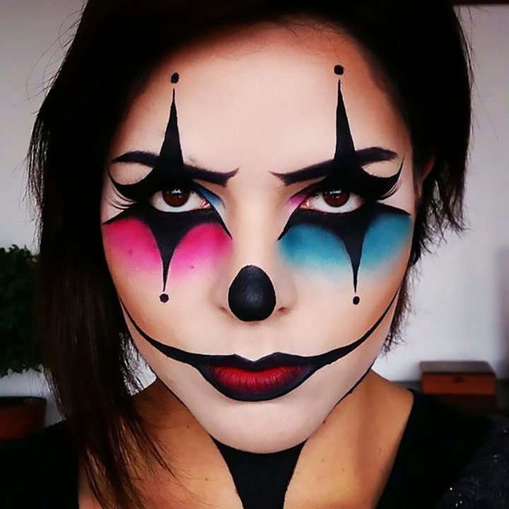 Легкий макияж на Хэллоуин с помощью подручных средств