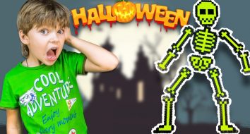 Как сделать СКЕЛЕТА на Хэллоуин своими руками из термомозаики? Поделки на Хэллоуин для детей