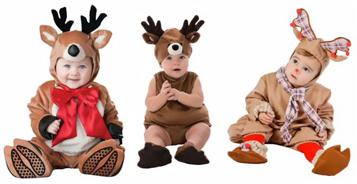 Милейший костюм оленя на Новый год для детей и взрослых