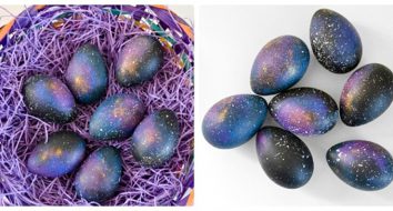 Desenhos em ovos para a Páscoa