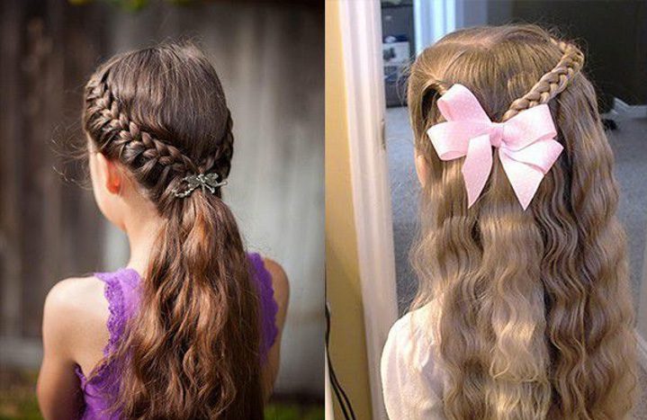 Penteados para pequenas fashionistas para formatura no jardim de infância