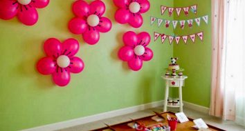 Как украсить комнату на День рождения