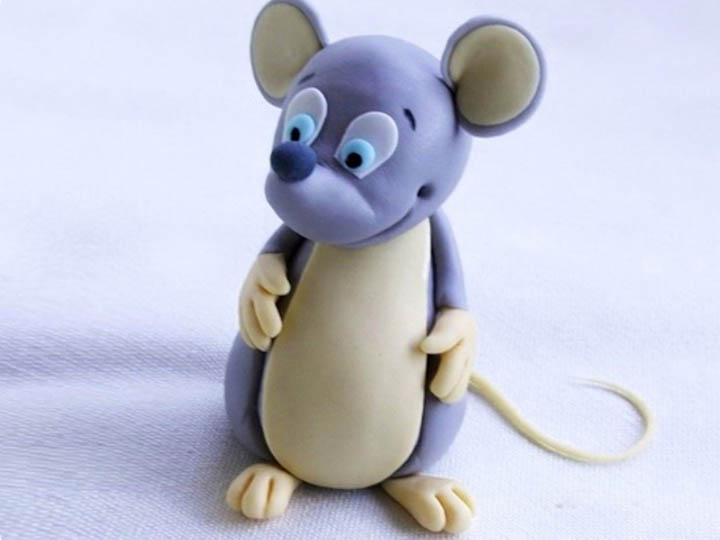 50 personagens 2020 Do ano: ratos com as próprias mãos de diferentes materiais