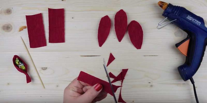 7 como fazer tulipa de papel