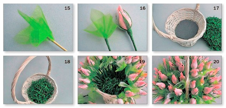 Розы из гофрированной бумаги - самые простые способы сделать цветы