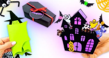 5 DIY Поделки из бумаги на Хэллоуин своими руками! Как сделать Декор на Halloween 2020