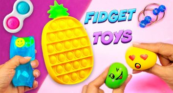 5 Maneiras de fazer Antistress com suas próprias mãos Pop it Abacaxi Simple Dimple Slipper e ... brinquedos fidget