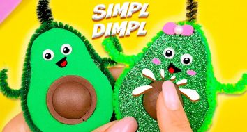 Como fazer uma covinha simples DIY! Brinquedos de inquietação Pop it Antistress Foma Diy Simple Dimple