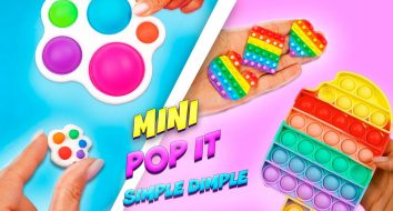 DIY Mini Pop It e Simple Dimple #Shorts