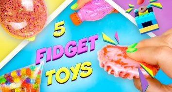 5 Idéias de como fazer um brinquedo antiestresse com suas próprias mãos Pop it, Squish and ... DIY ideias de brinquedos fidget