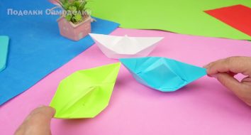 Как сделать кораблик из бумаги А4 | Простые оригами поделки