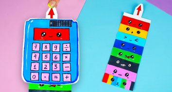 Como fazer uma calculadora de humor de papel? truques de verão