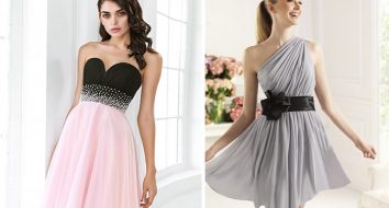 Непревзойденный стиль: Короткие платья для выпускного вечера